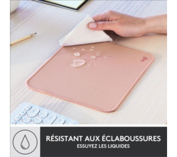 Logitech Mouse Pad Studio Series (Rose) - Tapis de souris Maroc