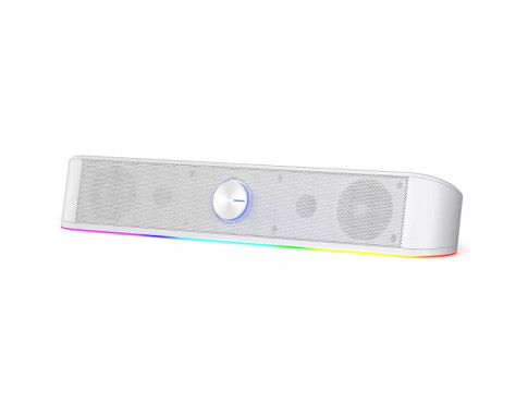 Redragon GS560 Adiemus Gaming Speaker (White) sur PC Gamer Master au Maroc