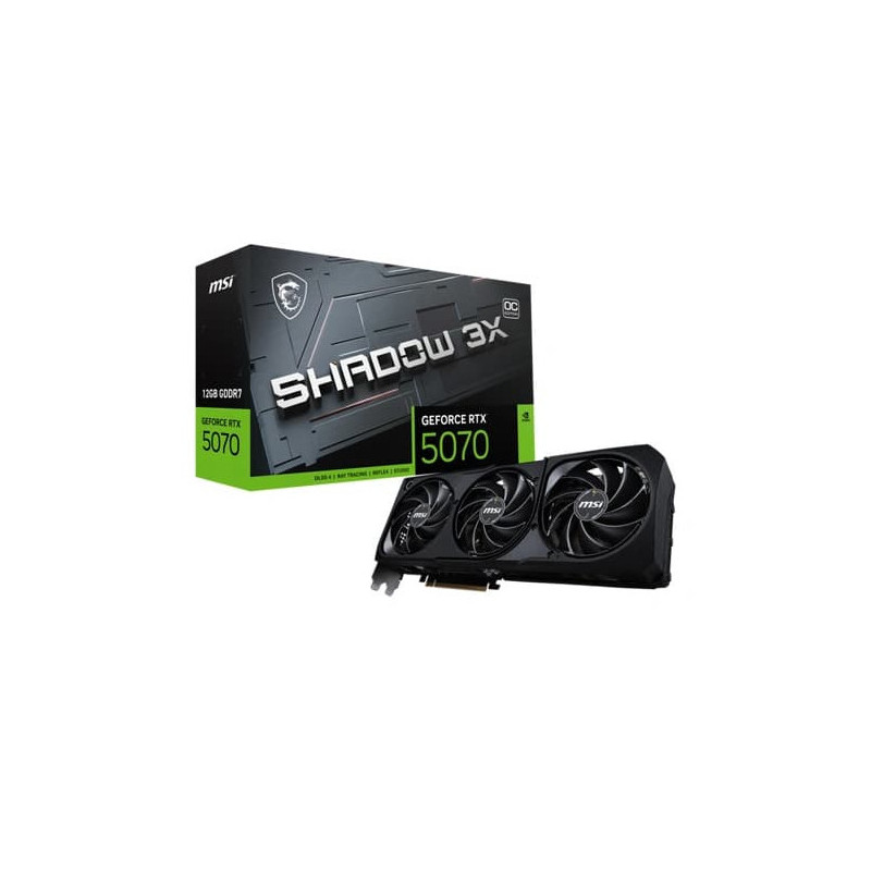 MSI GeForce RTX 5070 SHADOW 3X OC 12GB GDDR7