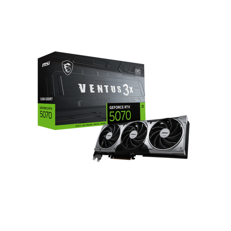 MSI GeForce RTX 5070 12G VENTUS 3X OC