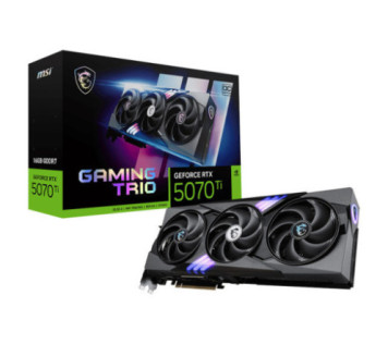 MSI GeForce RTX 5070 Ti 16G GAMING TRIO OC sur PC Gamer Master au Maroc Meilleur Pri Moins Cher Cartes graphiques