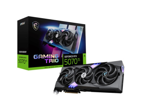 MSI GeForce RTX 5070 Ti 16G GAMING TRIO OC sur PC Gamer Master au Maroc Meilleur Pri Moins Cher Cartes graphiques