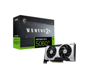 MSI GeForce RTX 5060 Ti 8G VENTUS 2X PLUS sur PC Gamer Master au Maroc Meilleur Pri Moins Cher Cartes graphiques