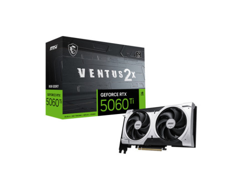MSI GeForce RTX 5060 Ti 8G VENTUS 2X PLUS sur PC Gamer Master au Maroc Meilleur Pri Moins Cher Cartes graphiques