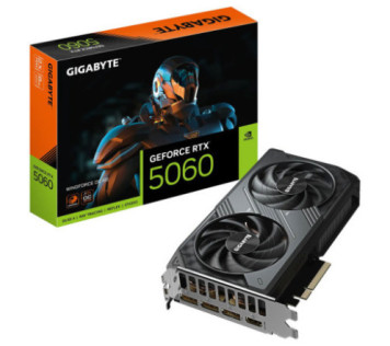 Gigabyte GeForce RTX 5060 WINDFORCE OC 8G sur PC Gamer Master au Maroc Meilleur Pri Moins Cher Cartes graphiques