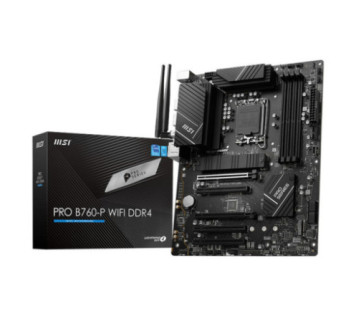 MSI PRO B760-P WIFI DDR4 sur PC Gamer Master au Maroc Meilleur Pri Moins Cher Cartes mères