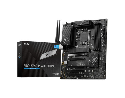 MSI PRO B760-P WIFI DDR4 sur PC Gamer Master au Maroc Meilleur Pri Moins Cher Cartes mères