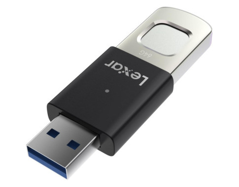 Lexar JumpDrive Fingerprint F35 Pro 3.0 64GB Clé USB sur PC Gamer Master au Maroc Meilleur Pri Moins Cher Stockage externe