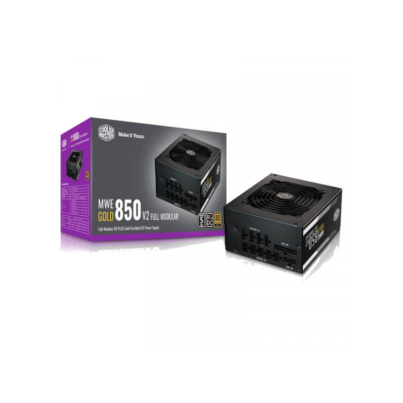 Cooler Master MWE Gold 850 Full Modular V2 80PLUS GOLD 850W Cooler Master MWE Gold 850 Full Modular V2 80PLUS GOLD 850W
