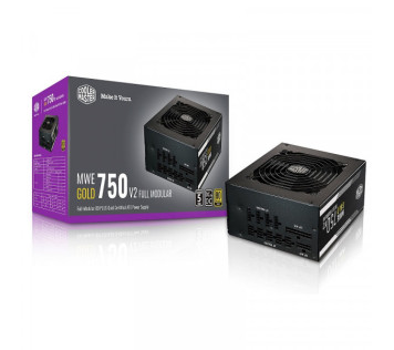 Cooler Master MWE Gold 750 Full Modular V2 ATX 3.0 80PLUS GOLD 750W - Alimentations PC Maroc