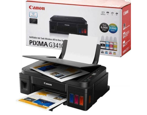 Canon PIXMA G3410 | Imprimante MegaTank WiFi - Prix Moins Cher Maroc | PCGamerMaster.ma