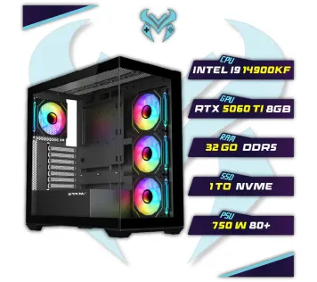 PC Gamer Maroc i9 14900KF 1TB 32GB DDR5 RTX 5060 TI 8GB