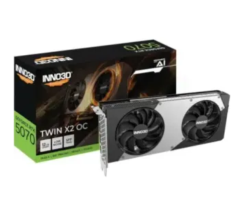 Inno3d GeForce RTX 5070 12Gb Twin X2 GDDR7 - Cartes graphiques Maroc