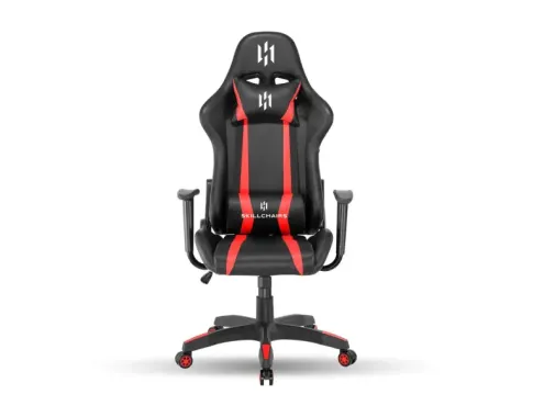 SKILLCHAIRS Venom (Black/Red) - Chaise gamer Maroc