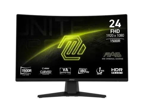 MSI MAG 242C 23.6" Curved 180Hz - Moniteurs Maroc