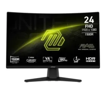 MSI MAG 244C 23.6" Curved 180Hz - Moniteurs Maroc