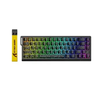 Attack Shark X68 HE | Clavier Gaming Magnétique 8000Hz - Prix Maroc | PCGamerMaster.ma