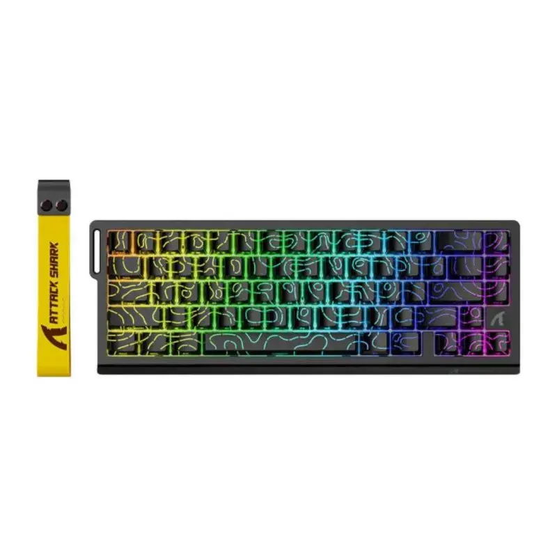 ATTACK SHARK X68 HE BLACK Contour (Magnetic Switch) ATTACK SHARK X68 HE BLACK Contour (Magnetic Switch)