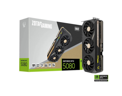 ZOTAC GAMING GeForce RTX 5080 SOLID 16GB GDDR7
