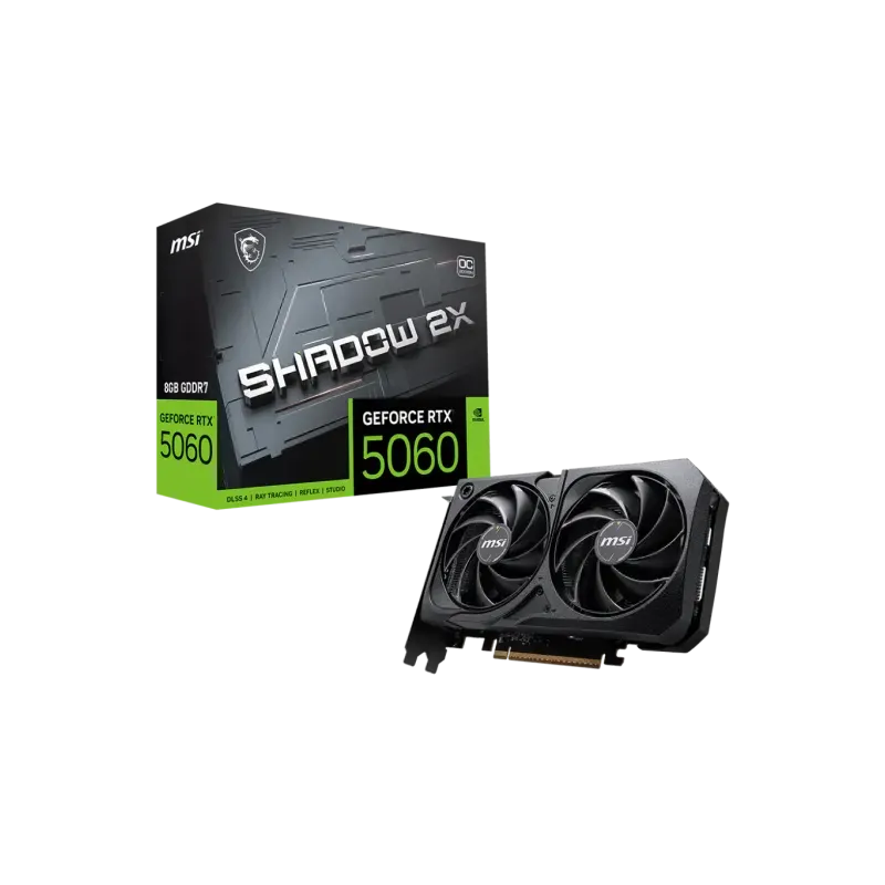 MSI GeForce RTX 5060 8G SHADOW 2X OC BULK