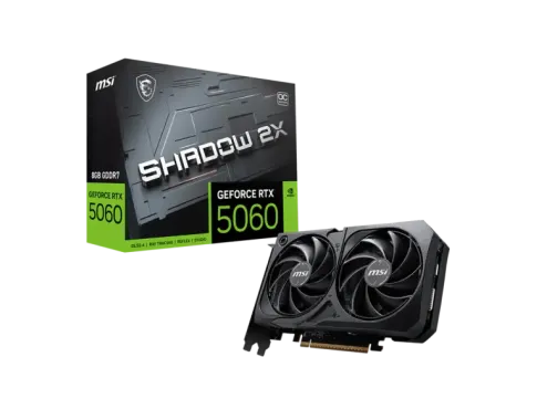 MSI GeForce RTX 5060 8G SHADOW 2X OC BULK -  Cartes graphiques Maroc