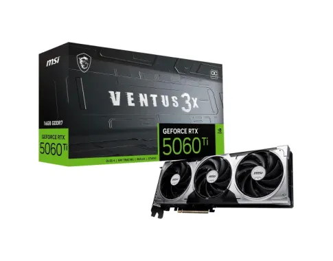 MSI GeForce RTX 5060 Ti 16G VENTUS 3X OC -  Cartes graphiques Maroc