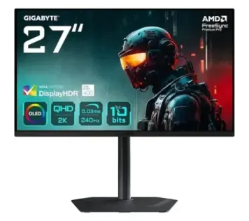 GIGABYTE MO27Q2 27" 240Hz QD-OLED 0.03ms 2K - Moniteurs Maroc