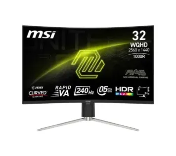 MSI MAG 325CQRXF E2 31.5" 240Hz 0.5ms 2K - Moniteurs Maroc