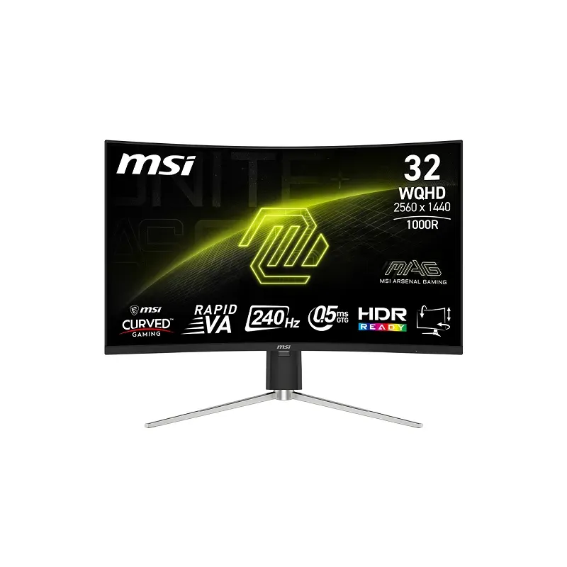MSI MAG 325CQRXF E2 31.5" 240Hz 0.5ms 2K