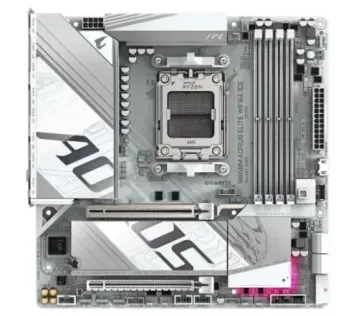 Gigabyte B850M AORUS ELITE WIFI6E ICE - Cartes mères Maroc