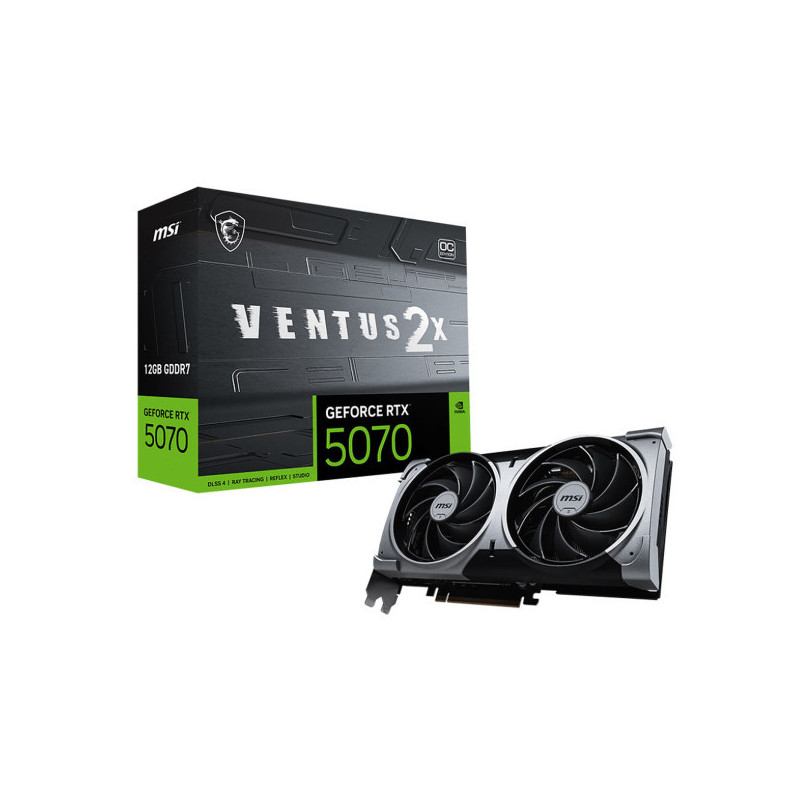 MSI GeForce RTX 5070 VENTUS 2X OC 12GB GDDR7