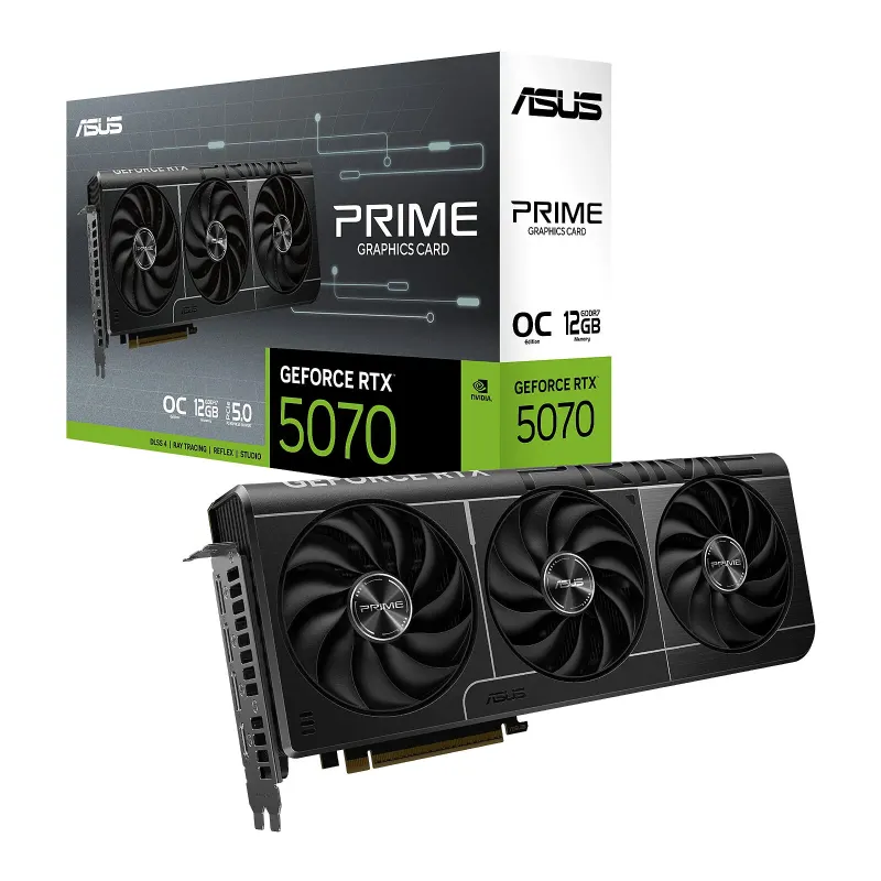 ASUS PRIME RTX 5070 OC 12Go GDDR7 ASUS PRIME RTX 5070 OC 12Go GDDR7