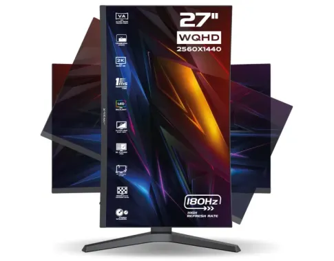 XTRMLAB X27G18VCQ 27" 180Hz Curved 2K