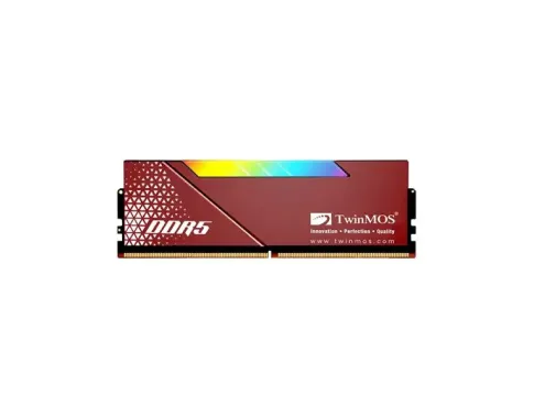 TwinMOS VOLTX RGB 16GB (1x16GB) DDR5 6000MHz CL36 avec Heatsink - Mémoire vive PC Maroc