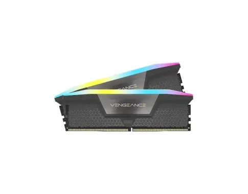 Corsair Vengeance RGB 64GB (2x32GB) DDR5 6000MHz CL40 - Mémoire vive PC Maroc