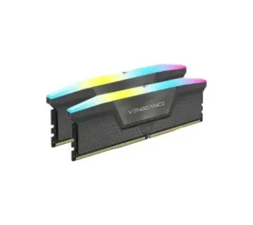 Corsair Vengeance RGB 64GB (2x32GB) DDR5 6000MHz CL40 - Mémoire vive PC Maroc