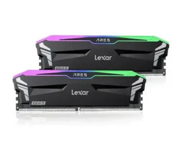 Lexar ARES RGB DDR5 32Go (2x16Go) 6400MHz CL32 - Mémoire vive PC Maroc