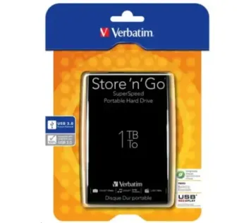 VERBATIM 53023 USB 3.0 1TB 2.5"