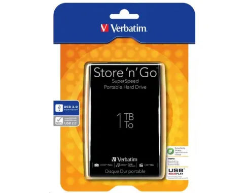 VERBATIM 53023 USB 3.0 1TB 2.5"