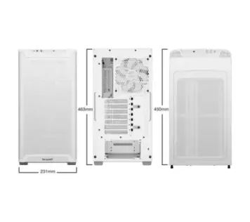be quiet! Pure Base 501 Airflow Window (White) - Boitiers PC Maroc