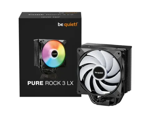 be quiet! Pure Rock 3 LX - Ventirads processeur Maroc