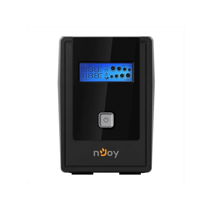 Onduleur nJoy UPS Cadu 650, line-interactive, 600VA/360W, tower, 2 x Prise FR, LCD, Gblan protection, USB, 12 minutes