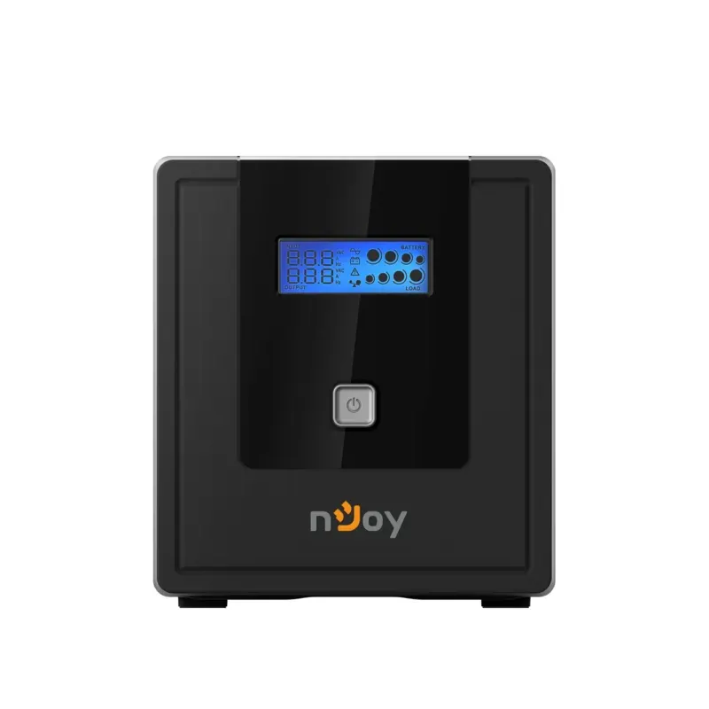 Onduleur nJoy UPS Cadu 1000, line-interactive, 1000VA/600W, tower, 4 x Prise FR, LCD, Gblan protection, USB, 19 minutes
