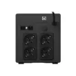 Onduleur nJoy UPS Cadu 1000, line-interactive, 1000VA/600W, tower, 4 x Prise FR, LCD, Gblan protection, USB, 19 minutes