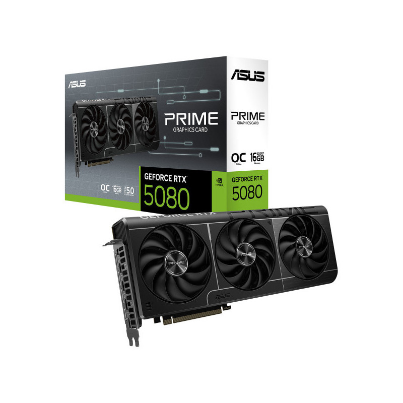 ASUS PRIME GeForce RTX 5080 16GB GDDR7 OC Edition