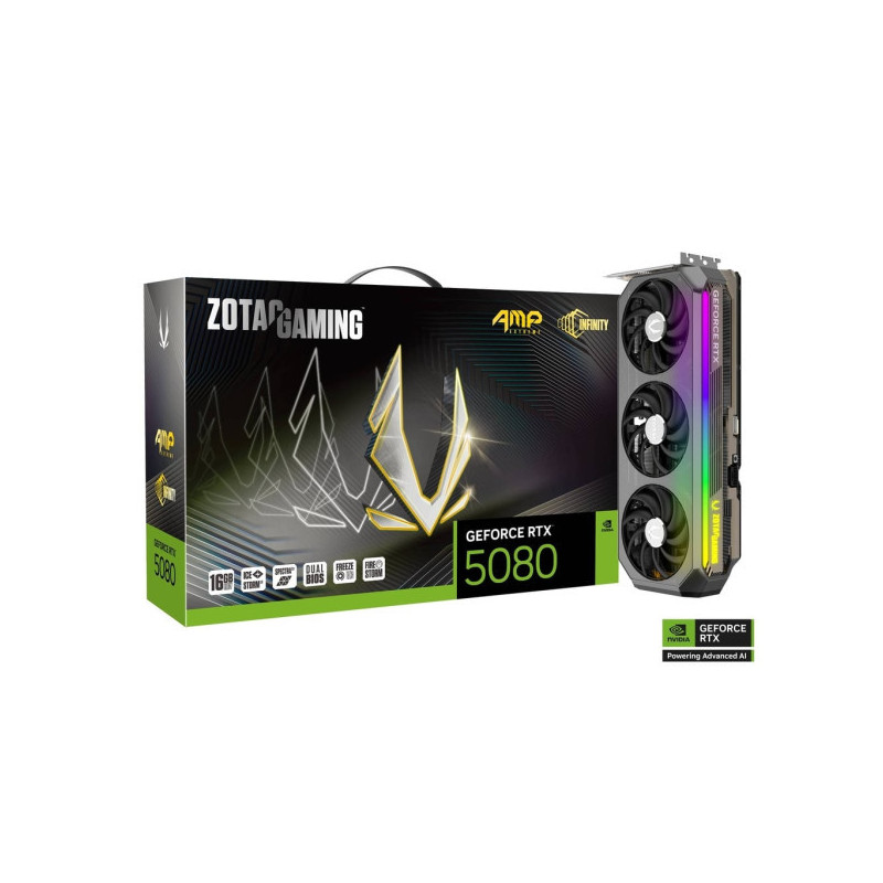 ZOTAC GAMING GeForce RTX 5080 AMP EXTREME INFINITY 16GB GDDR7