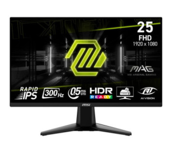 MSI MAG 255XF 24.5" IPS 300Hz sur PC Gamer Master au Maroc