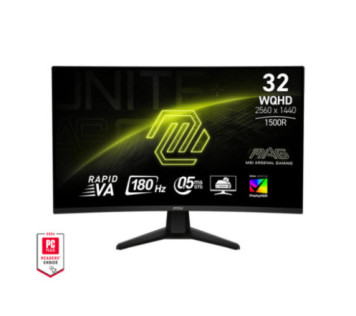 MSI MAG 32CQ6F 32" 180Hz 2K Curved sur PC Gamer Master au Maroc