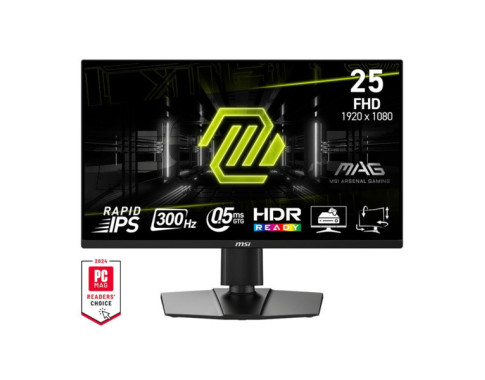 MSI MAG 255PXF 24.5" IPS 300Hz sur PC Gamer Master au Maroc