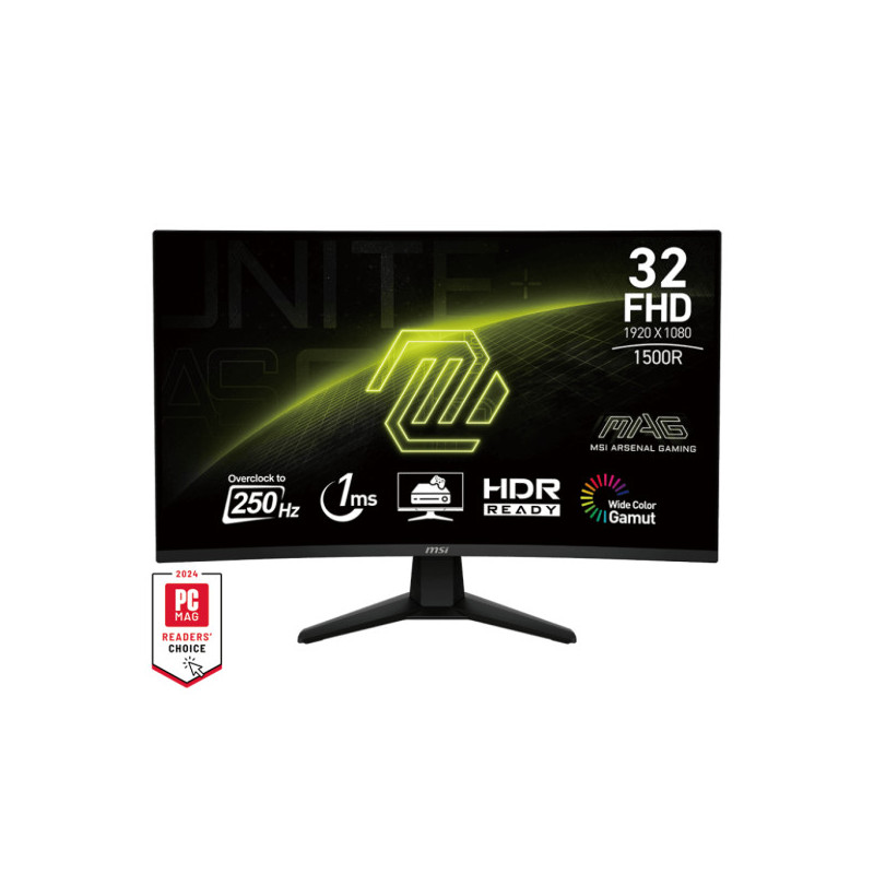 MSI MAG 32C6X 32" 250Hz Curved